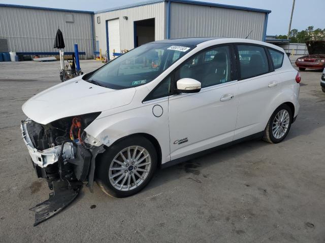 1FADP5CUXFL108535 - 2015 FORD C-MAX PREMIUM SEL WHITE photo 1