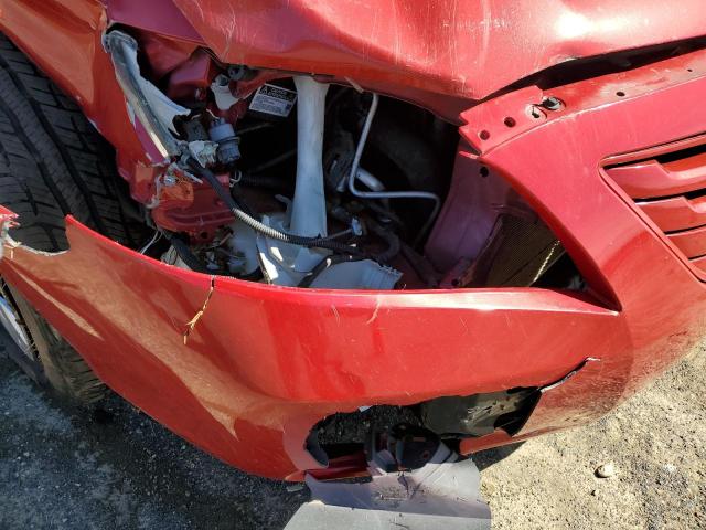 4T1BK46K67U013093 - 2007 TOYOTA CAMRY LE RED photo 11