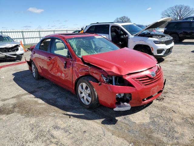 4T1BK46K67U013093 - 2007 TOYOTA CAMRY LE RED photo 4