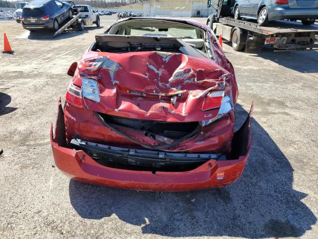 4T1BK46K67U013093 - 2007 TOYOTA CAMRY LE RED photo 6