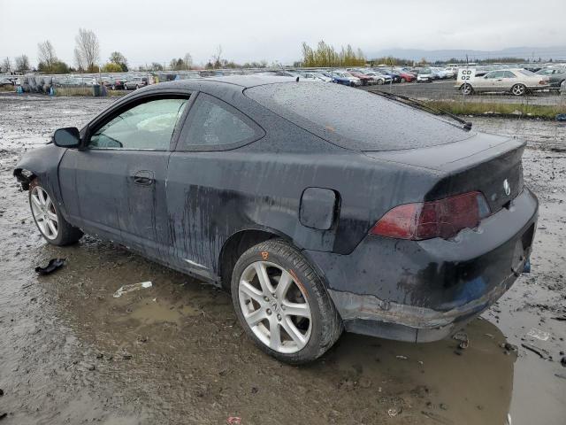 JH4DC53834S017780 - 2004 ACURA RSX BLACK photo 2