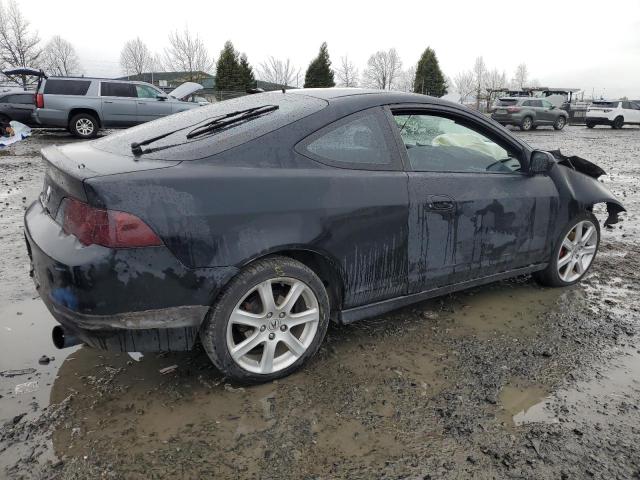 JH4DC53834S017780 - 2004 ACURA RSX BLACK photo 3