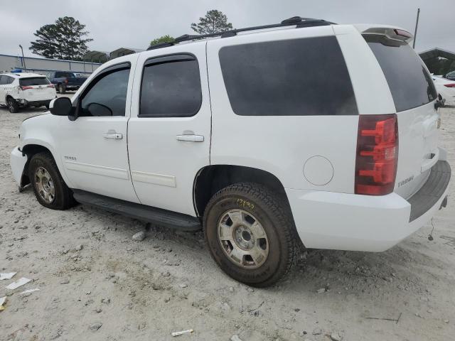 1GNSCAE00CR273672 - 2012 CHEVROLET TAHOE C1500  LS WHITE photo 2