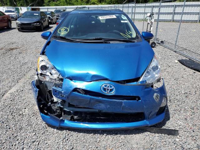 JTDKDTB35E1081522 - 2014 TOYOTA PRIUS C BLUE photo 5