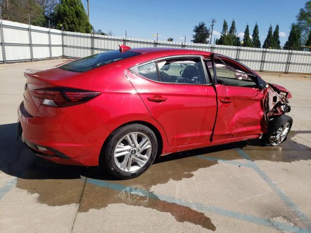 5NPD84LF1LH567844 - 2020 HYUNDAI ELANTRA SEL RED photo 3