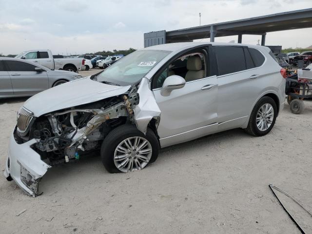 LRBFXBSA3JD008223 - 2018 BUICK ENVISION PREFERRED ვერცხლისფერი ფოტო 1