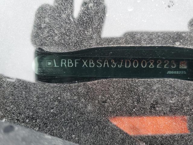 LRBFXBSA3JD008223 - 2018 BUICK ENVISION PREFERRED ვერცხლისფერი ფოტო 13