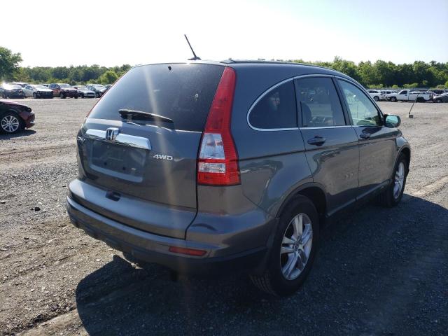 5J6RE4H76AL041082 - 2010 HONDA CR-V EXL GRAY photo 4