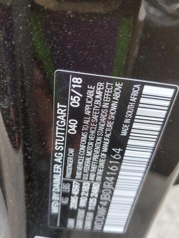 WDDWF4JB0JR416164 - 2018 MERCEDES-BENZ C 300 შავი ფოტო 12