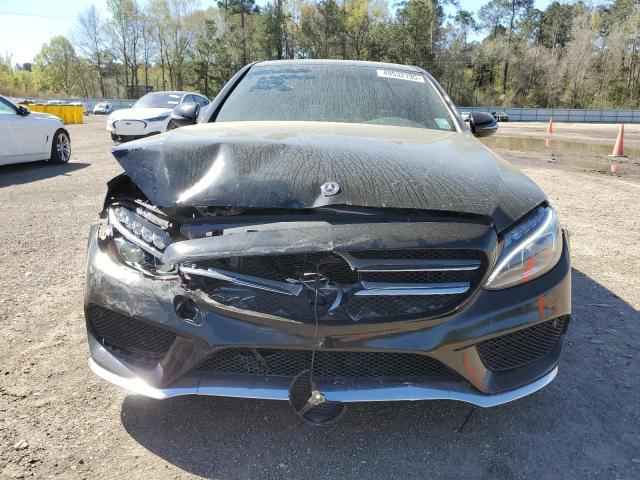 WDDWF4JB0JR416164 - 2018 MERCEDES-BENZ C 300 შავი ფოტო 5