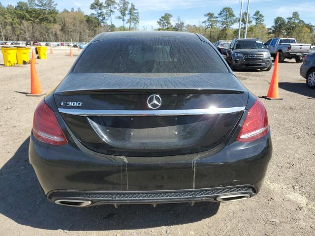 WDDWF4JB0JR416164 - 2018 MERCEDES-BENZ C 300 შავი ფოტო 6