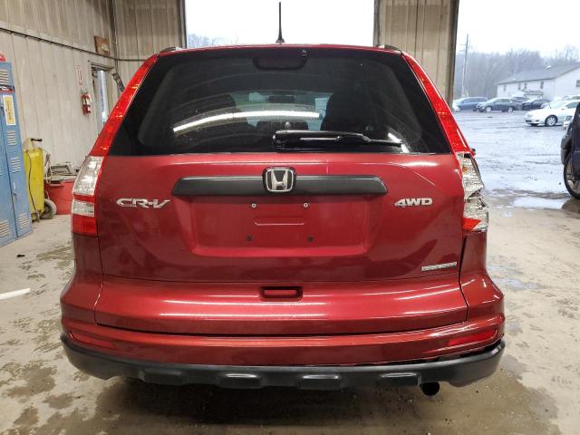 5J6RE4H40BL045684 - 2011 HONDA CR-V SE RED photo 6