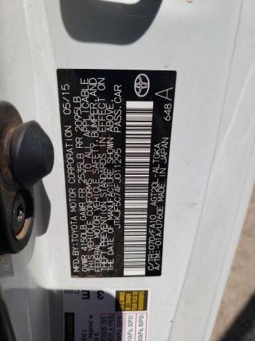 JTKJF5C74FJ011295 - 2015 TOYOTA SCION TC 白色 照片 13