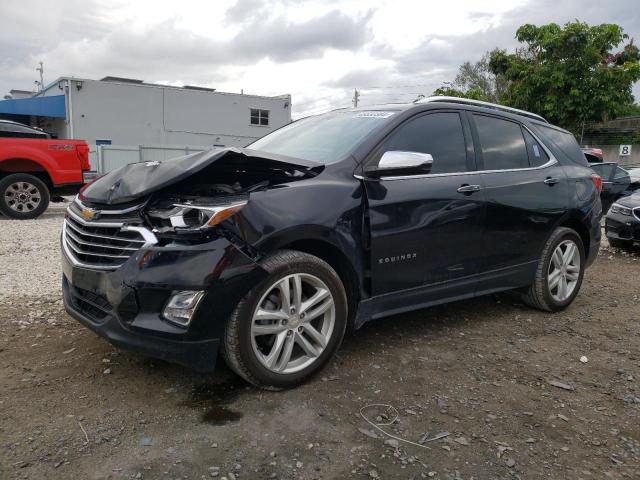 3GNAXWEX8JL364851 - 2018 CHEVROLET EQUINOX PREMIER BLACK photo 1