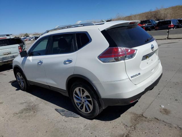 5N1AT2MV5EC782441 - 2014 NISSAN ROGUE S WHITE photo 2