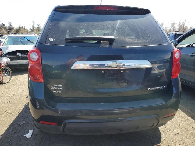 2GNFLEEK7D6255032 - 2013 CHEVROLET EQUINOX LT BLACK photo 6