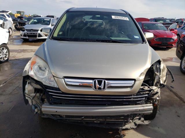 JHLRE38798C034690 - 2008 HONDA CR-V EXL BEIGE photo 5