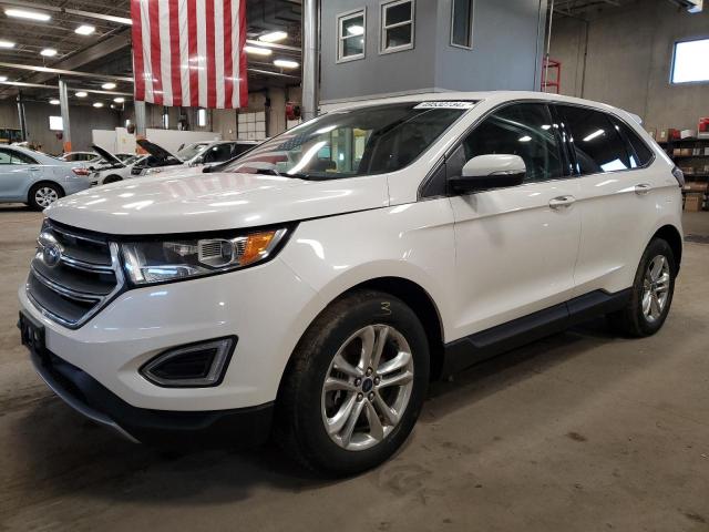 2FMTK4J94FBB67363 - 2015 FORD EDGE SEL WHITE photo 1