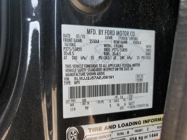 5LMJJ2J57AEJ06191 - 2010 LINCOLN NAVIGATOR BLACK photo 13