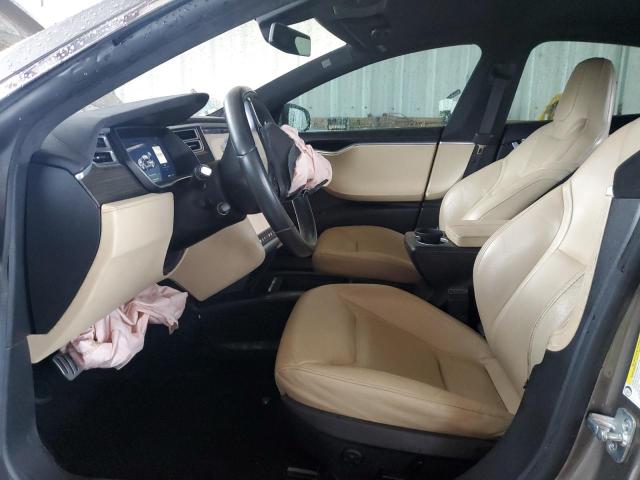 5YJSA1E10GF158749 - 2016 TESLA MODEL S 灰色 照片 7