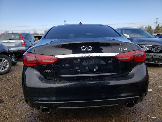 JN1CV7AR6JM280119 - 2018 INFINITI Q50 PURE BLACK photo 6