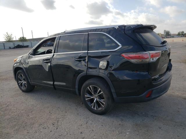 5TDKKRFH8GS501603 - 2016 TOYOTA HIGHLANDER XLE BLACK photo 2