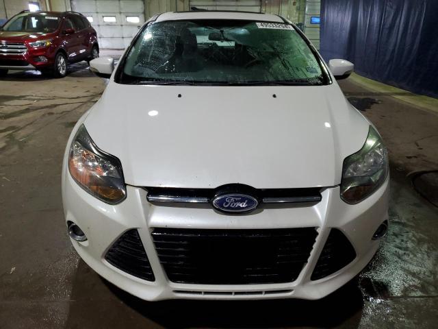 1FADP3N2XDL114977 - 2013 FORD FOCUS TITANIUM WHITE photo 5