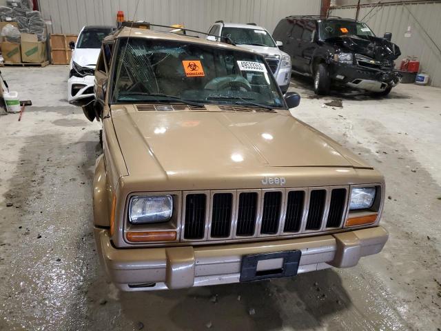 1J4FF58S8YL248335 - 2000 JEEP CHEROKEE CLASSIC GOLD photo 5