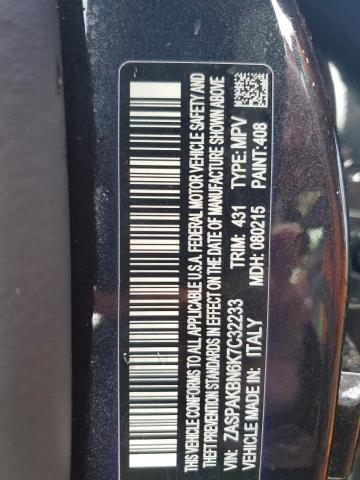 ZASPAKBN6K7C32233 - 2019 ALFA ROMEO STELVIO TI BLACK photo 12