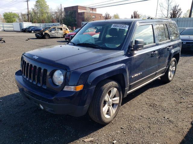 1C4NJRFB9ED718467 - 2014 JEEP PATRIOT LATITUDE BLUE photo 1