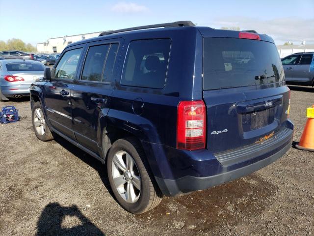 1C4NJRFB9ED718467 - 2014 JEEP PATRIOT LATITUDE BLUE photo 2