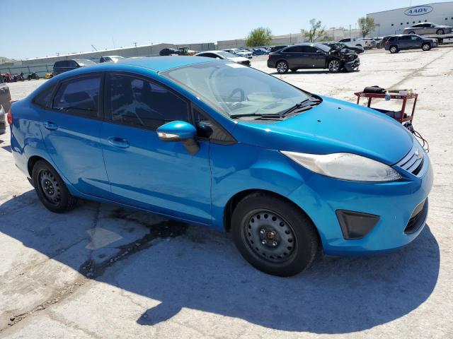 3FADP4BJ4DM165178 - 2013 FORD FIESTA SE BLUE photo 4