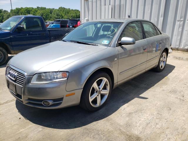 WAUDH78E27A209261 - 2007 AUDI A4 3.2 QUATTRO GRAY photo 2