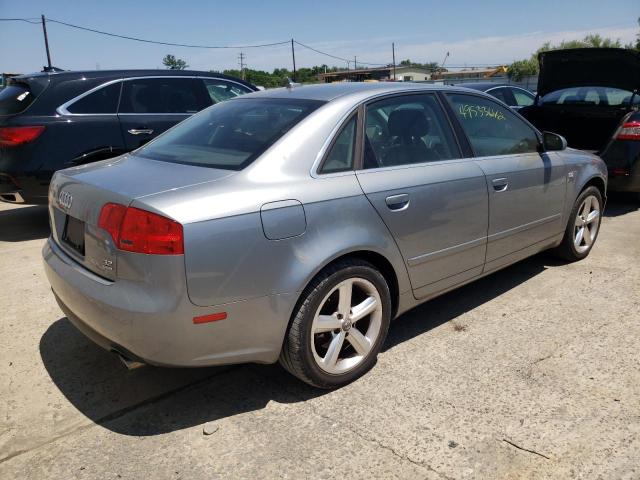 WAUDH78E27A209261 - 2007 AUDI A4 3.2 QUATTRO GRAY photo 4