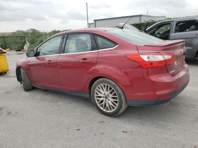 1FADP3J24EL252280 - 2014 FORD FOCUS TITANIUM RED photo 2