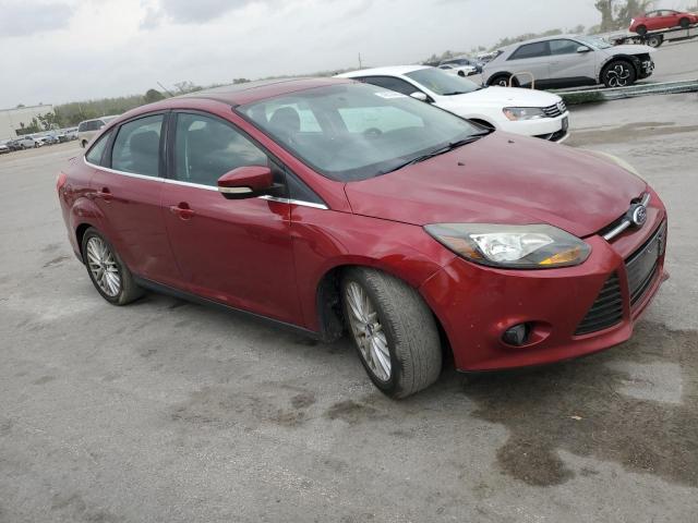 1FADP3J24EL252280 - 2014 FORD FOCUS TITANIUM RED photo 4