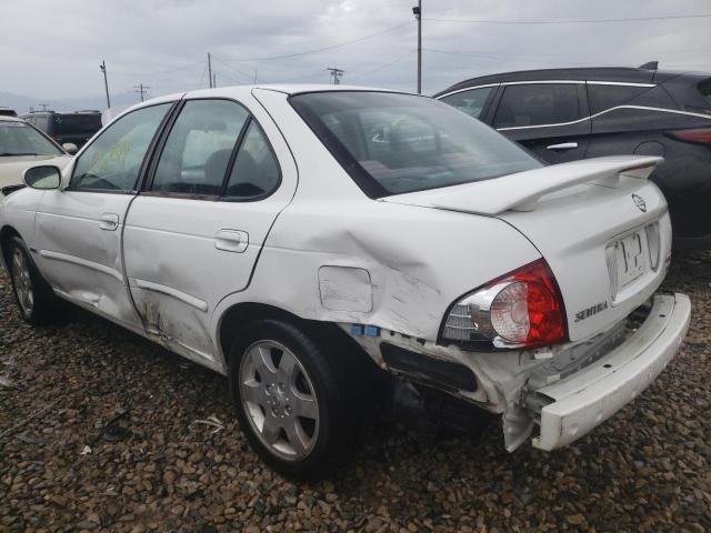 3N1CB51D76L543740 - 2006 NISSAN SENTRA 1.8 WHITE photo 9