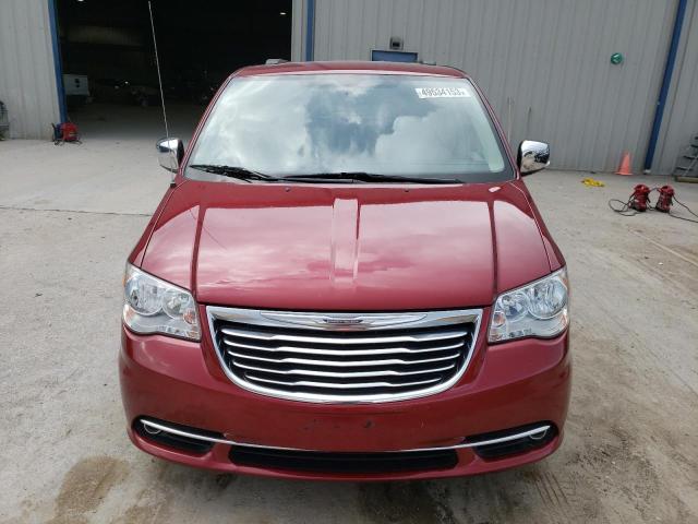 2C4RC1CG7ER115818 - 2014 CHRYSLER TOWN & COU TOURING L RED photo 5