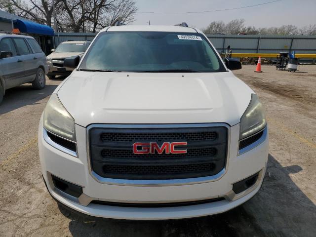 1GKKRNED1FJ290666 - 2015 GMC ACADIA SLE WHITE photo 5