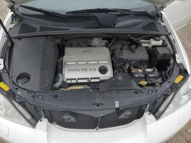 2T2HA31U85C048664 - 2005 LEXUS RX 330 WHITE photo 12