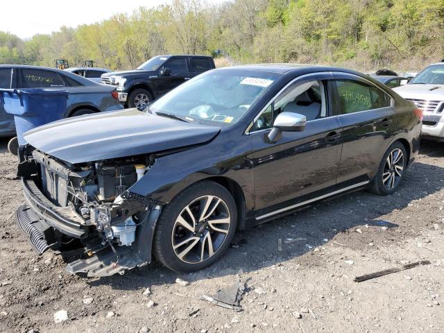 4S3BNAS68H3032822 - 2017 SUBARU LEGACY SPORT BLACK photo 1