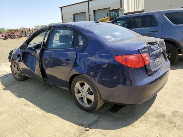 KMHDU46D27U251396 - 2007 HYUNDAI ELANTRA GLS BLUE photo 2