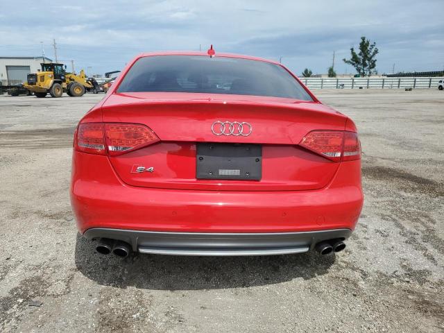 WAUDGAFL0BA134392 - 2011 AUDI S4 PREMIUM PLUS RED photo 6