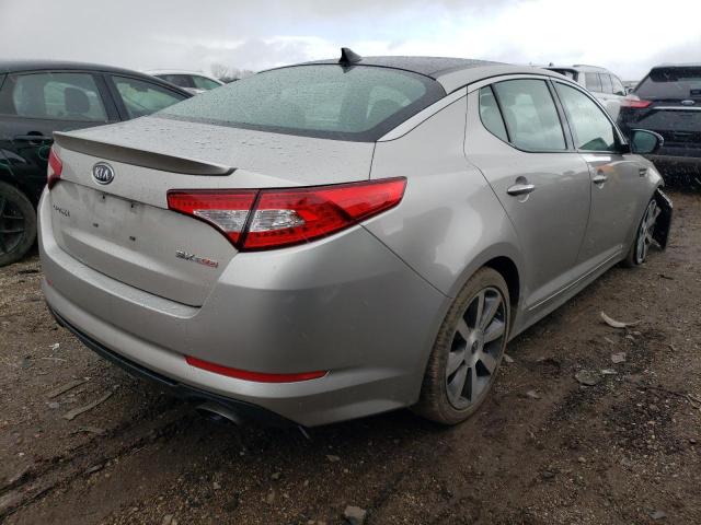 KNAGR4A61B5161152 - 2011 KIA OPTIMA SX TAN photo 3