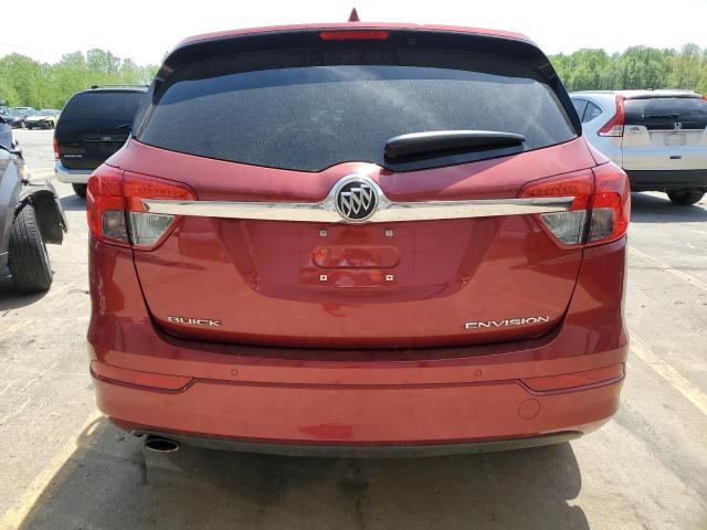 LRBFXBSA7HD236493 - 2017 BUICK ENVISION ESSENCE ბურგუნდია ფოტო 6