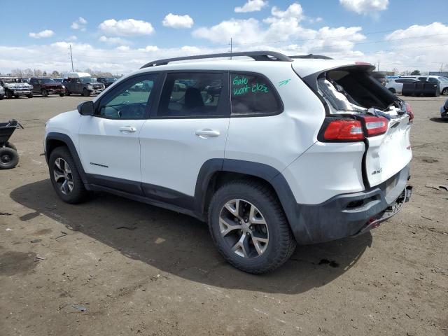 1C4PJMBS6HW510105 - 2017 JEEP CHEROKEE TRAILHAWK WHITE photo 2