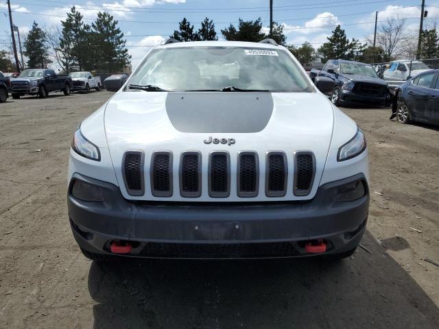 1C4PJMBS6HW510105 - 2017 JEEP CHEROKEE TRAILHAWK WHITE photo 5