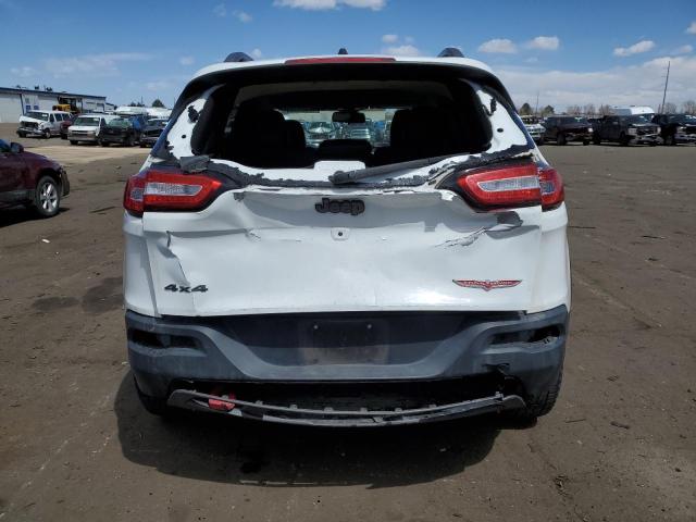 1C4PJMBS6HW510105 - 2017 JEEP CHEROKEE TRAILHAWK WHITE photo 6