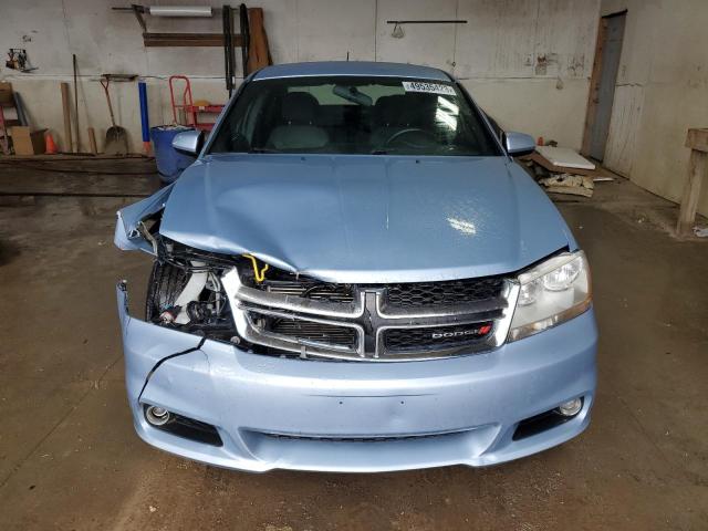 1C3CDZCB7DN637015 - 2013 DODGE AVENGER SXT SILVER photo 5