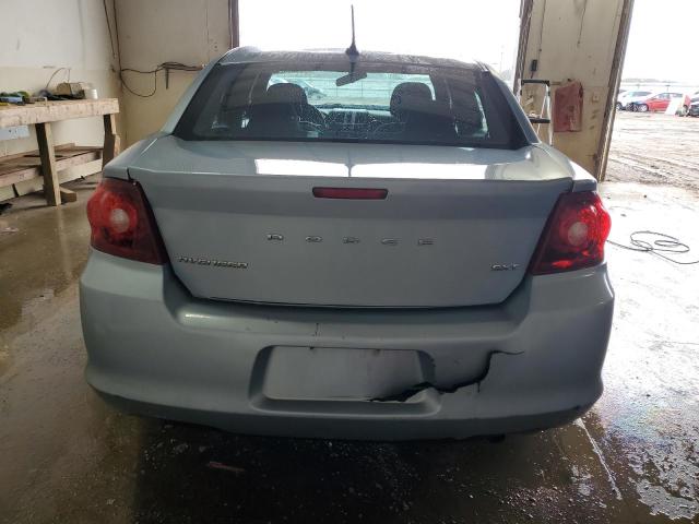 1C3CDZCB7DN637015 - 2013 DODGE AVENGER SXT SILVER photo 6